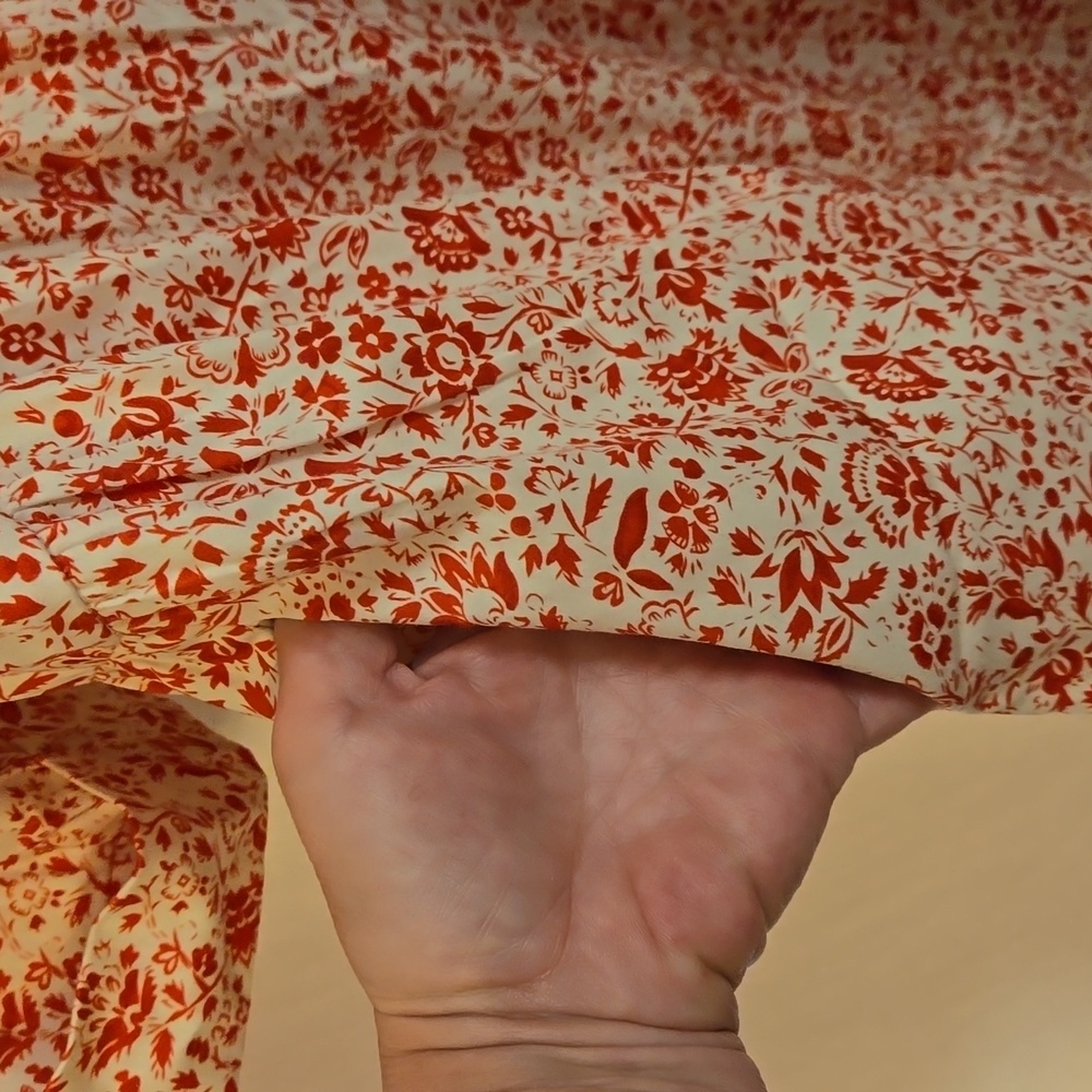 Tuckernuck White and Red Floral Midi Dress - Picture 5 of 5